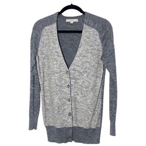 Ann Taylor Loft Womens Linen Blend Cardigan Sweater